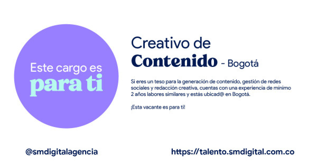 Creativo contenido - bogotá