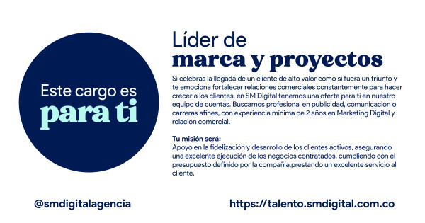 Líder de marca y proyectos